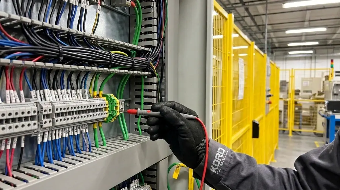 NFPA 34 electrostatic detearing electrical system components