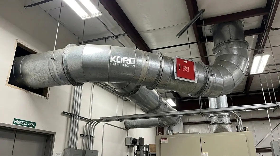 NFPA 34 Section 7.5: Routing Exhaust Ducts From Process Areas