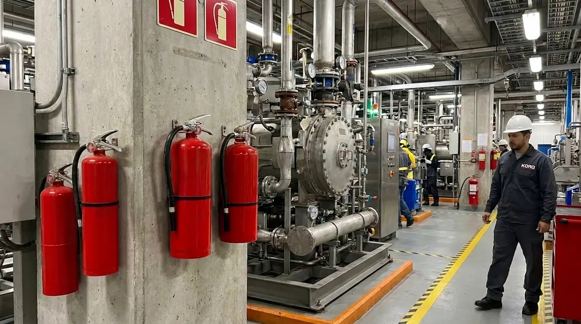 NFPA 34 portable fire extinguisher requirements