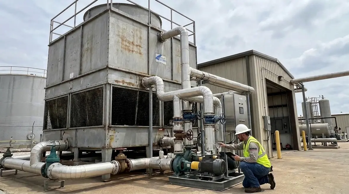 NFPA 36 Section 7.6 cooling towers for the extraction process