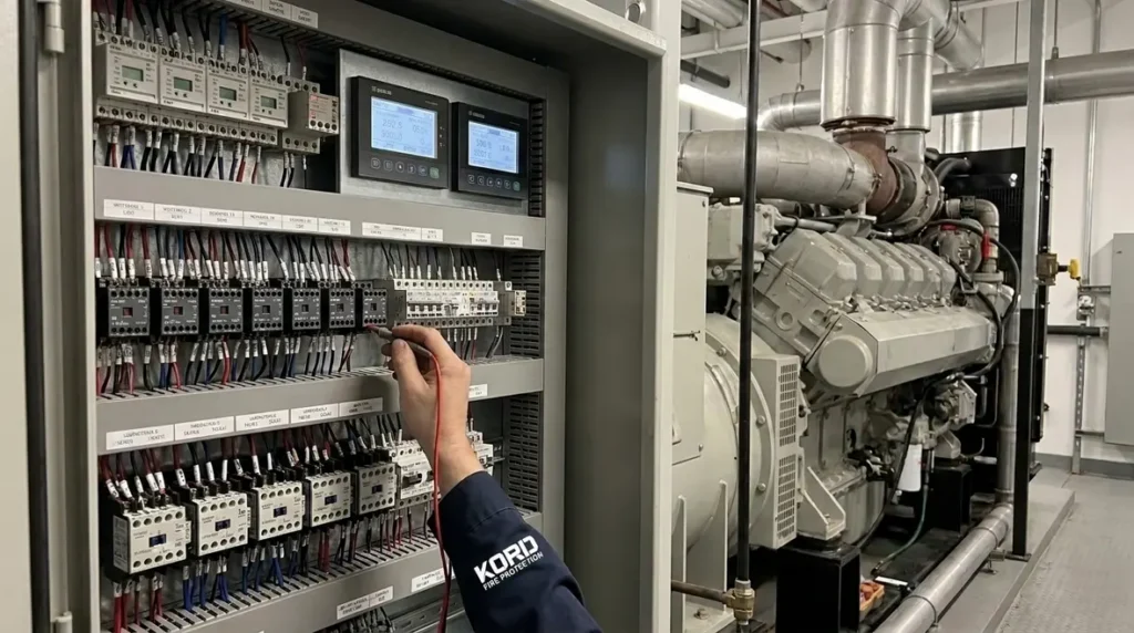 NFPA 37 engine control instrumentation general requirements