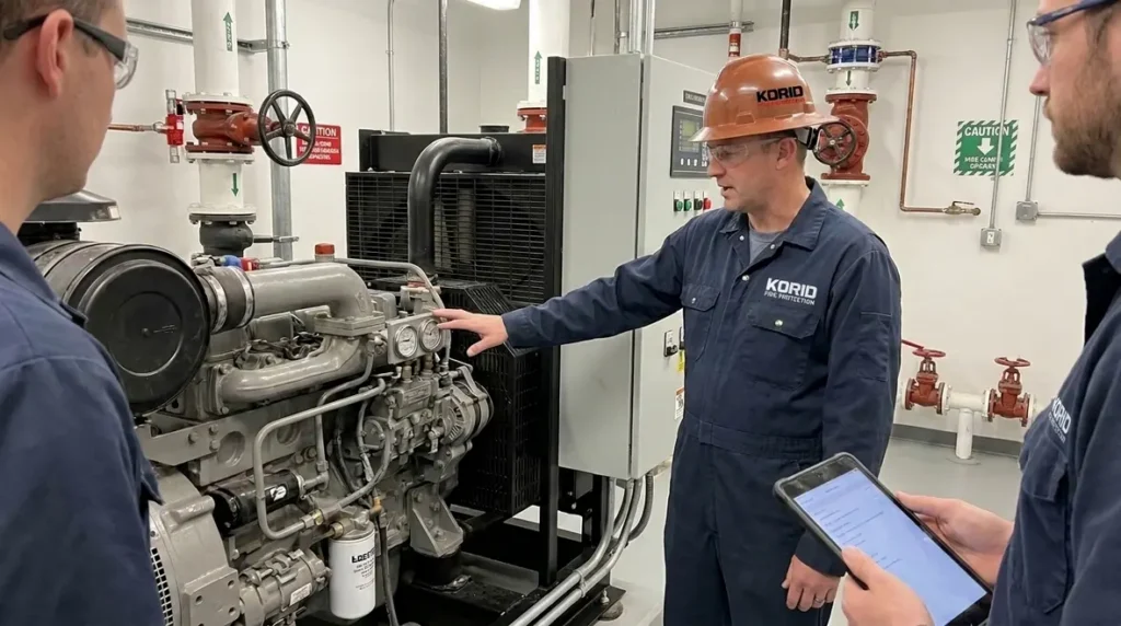 NFPA 37 engine operator training requirements
