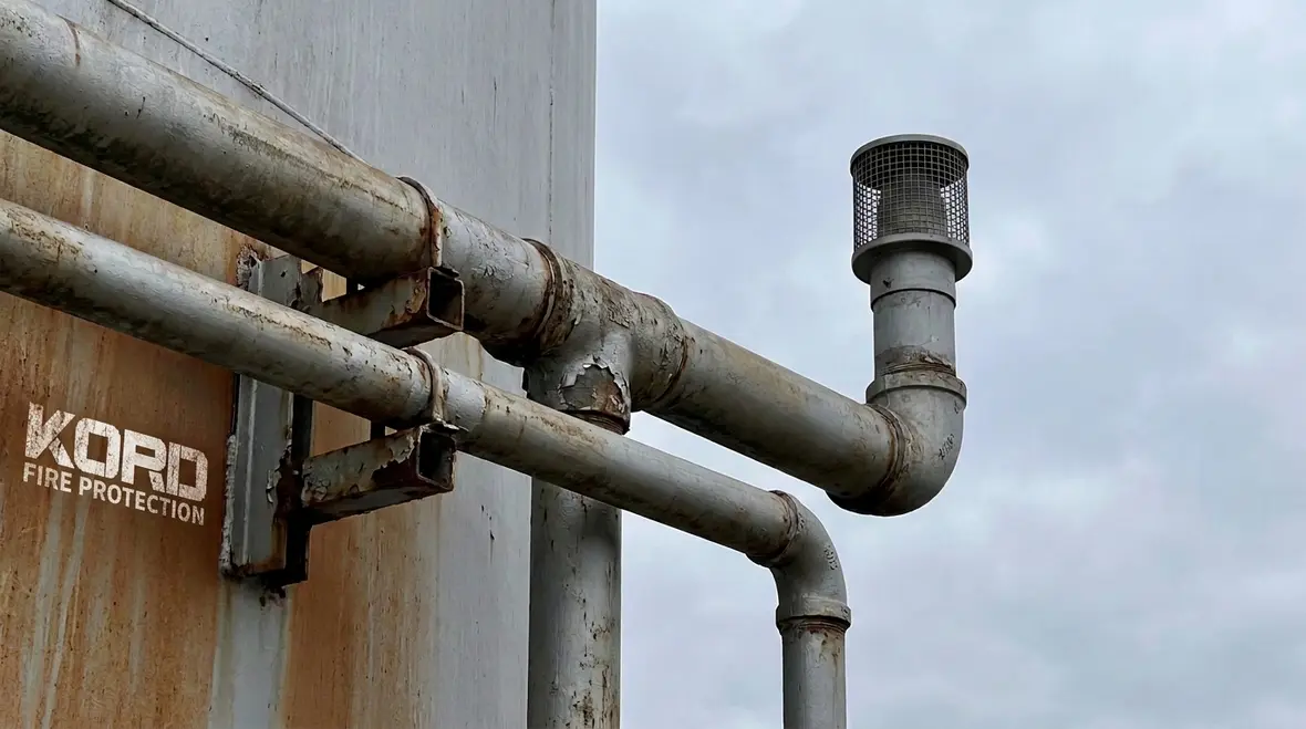 NFPA 37 Section 6.7: Vent Piping for Liquid Fuel Tanks
