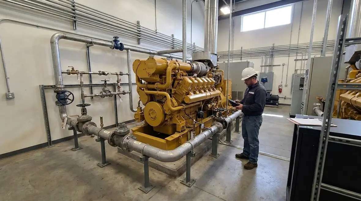NFPA 37 Section 5.1: Gas Piping Requirements for Stationary Engines