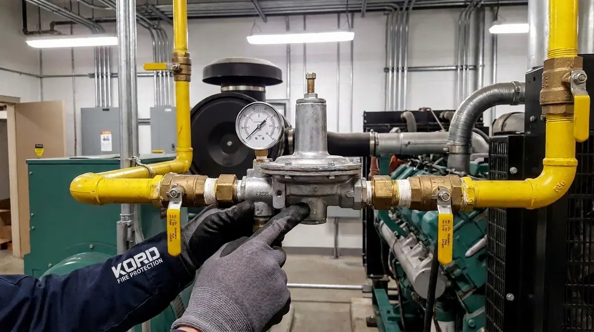 NFPA 37 Section 5.3: Gas Pressure Regulators for Engine Fuel Systems