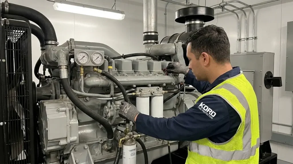 NFPA 37 lubricating system general requirements engines