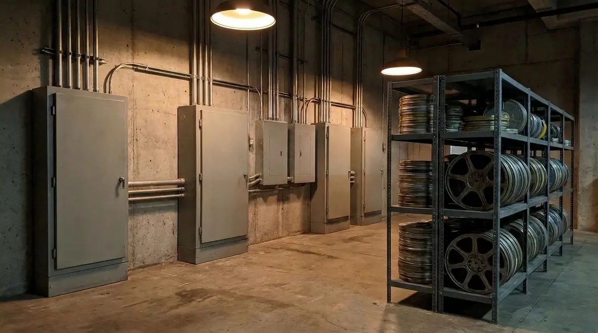 NFPA 40 electrical equipment requirements nitrate film buildings