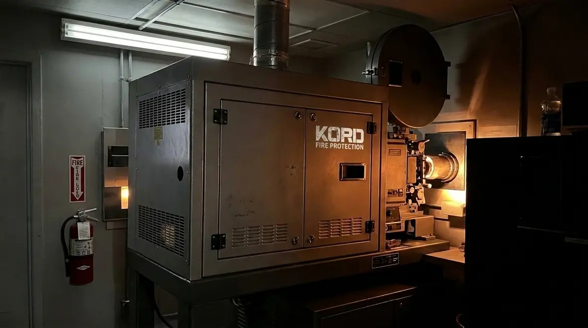 NFPA 40 Section 8.1: Enclosure Requirements for Motion Picture Projectors