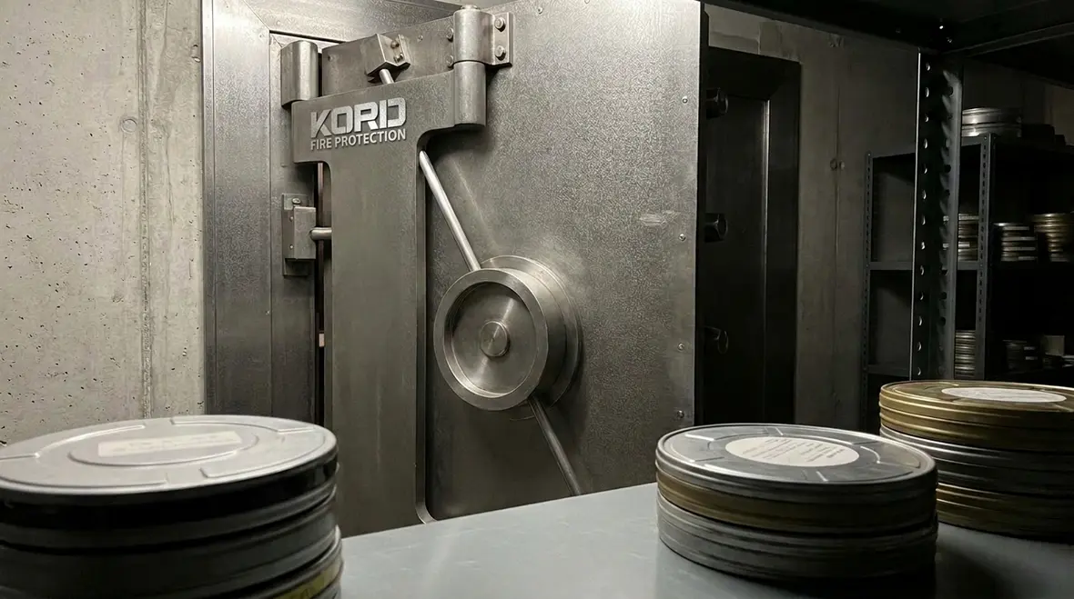 NFPA 40 permanent storage vault requirements nitrate film