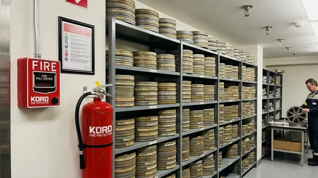NFPA 40 purpose fire protection nitrate film
