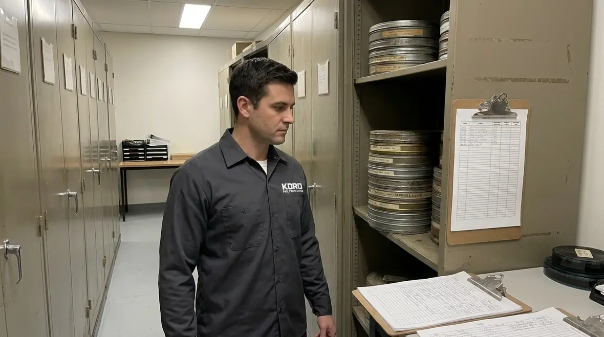 NFPA 40 retroactivity existing nitrate film storage 2025 edition