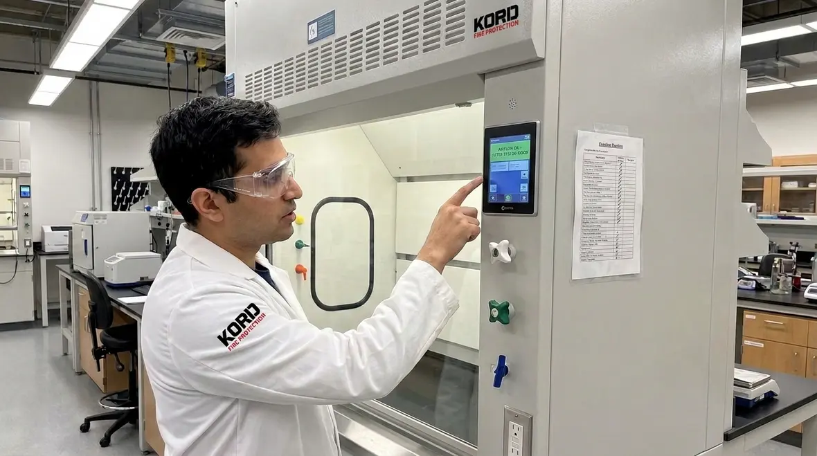 NFPA 45 Section 7.16: Procedures for Using Ductless Fume Hoods
