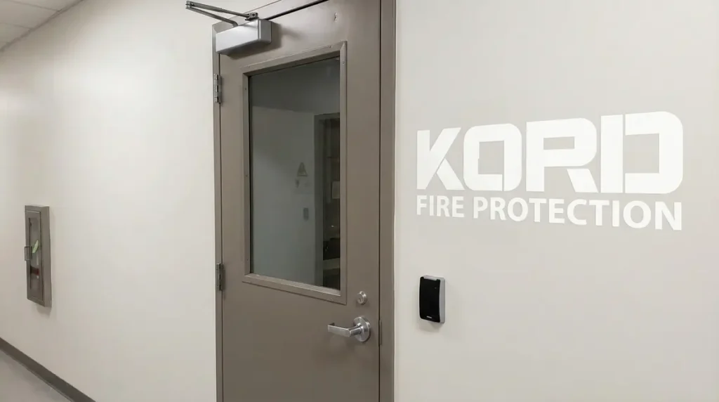 NFPA 45 laboratory entrance identification
