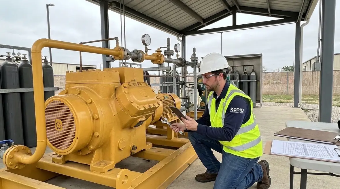 NFPA 52 CNG facility operations and maintenance program