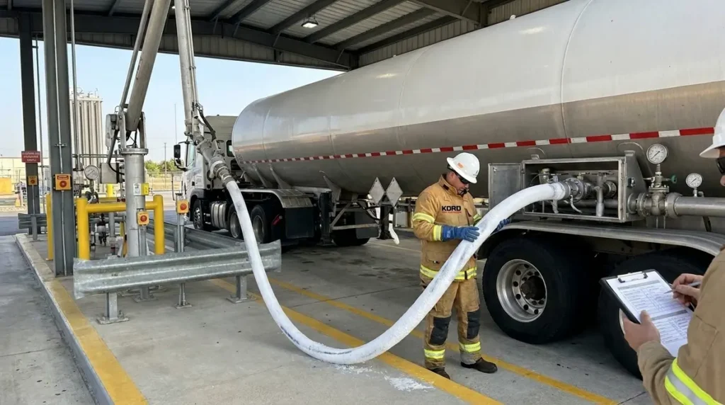 NFPA 52 LNG cargo transport unloading requirements