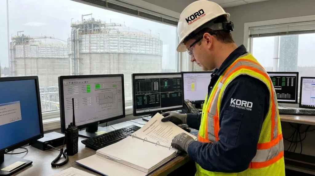 NFPA 52 LNG facility operating procedures manual