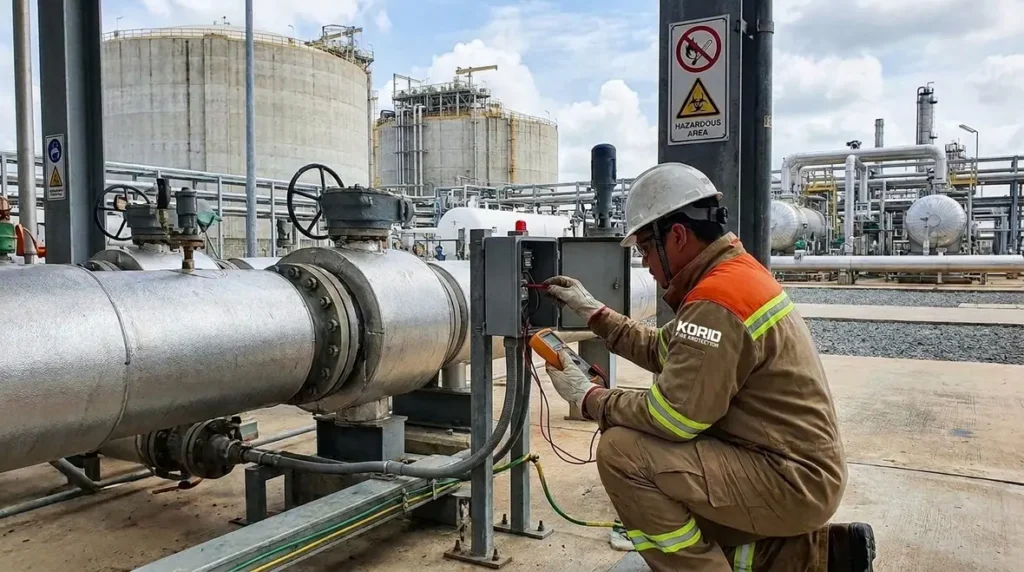 NFPA 52 LNG site ignition source control requirements