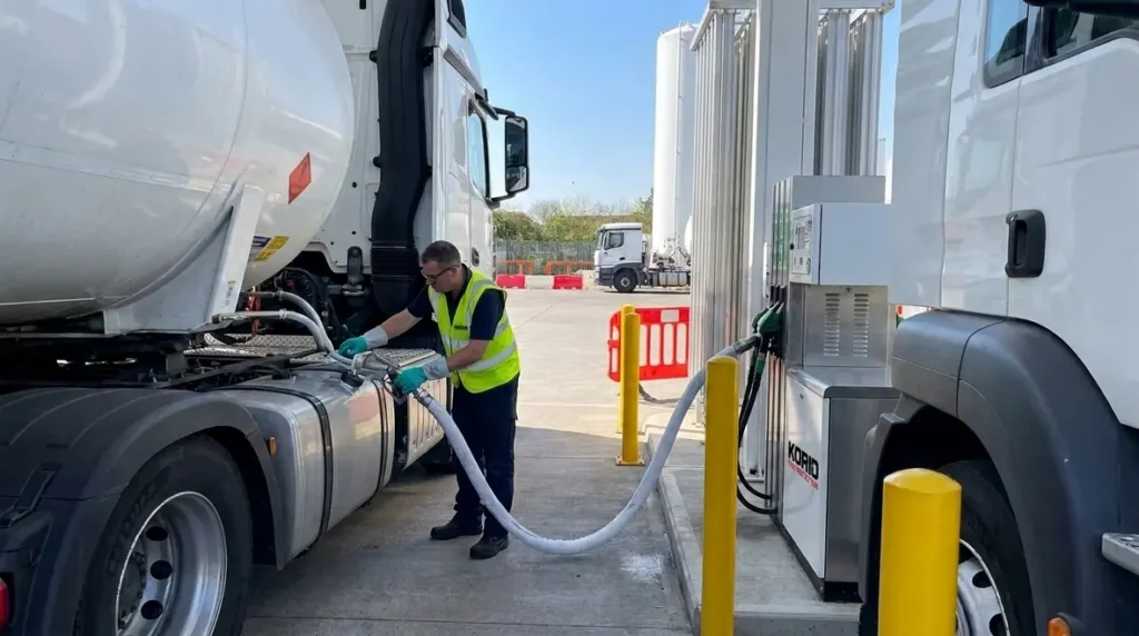 NFPA 52 LNG site vehicle requirements