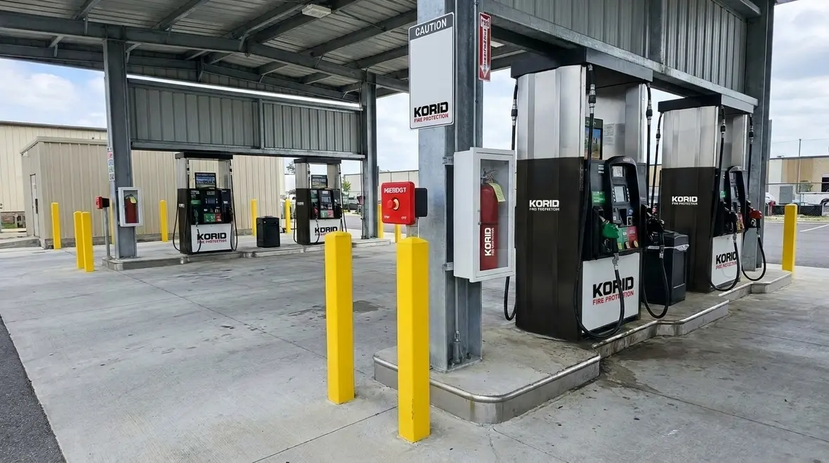 NFPA 52 automotive fuel safety systems application