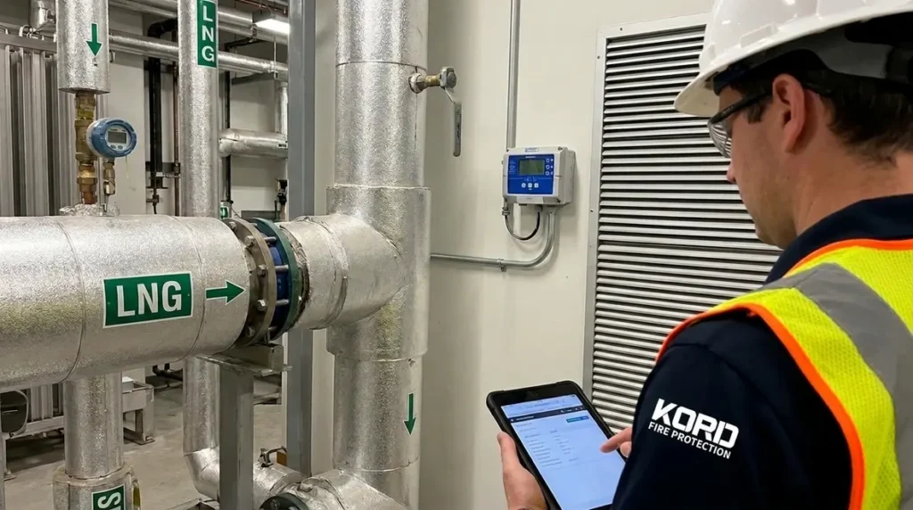 NFPA 52 indoor LNG supplemental requirements