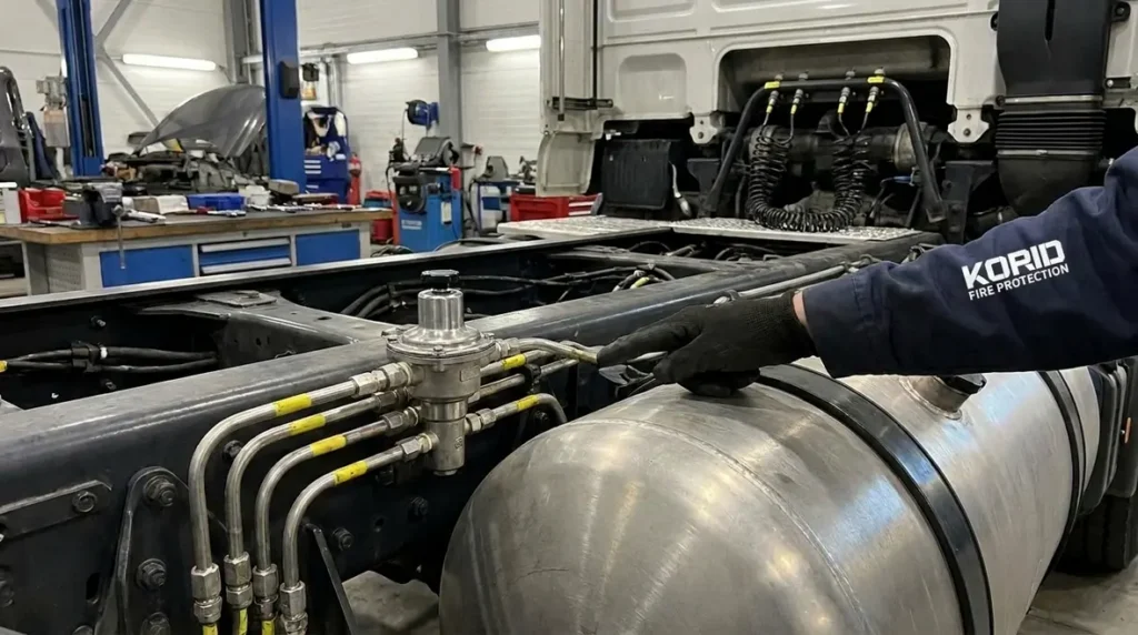 NFPA 52 onboard automotive equipment application