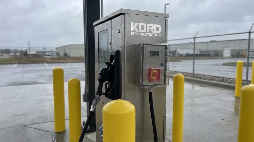 NFPA 52 outdoor CNG supplemental requirements