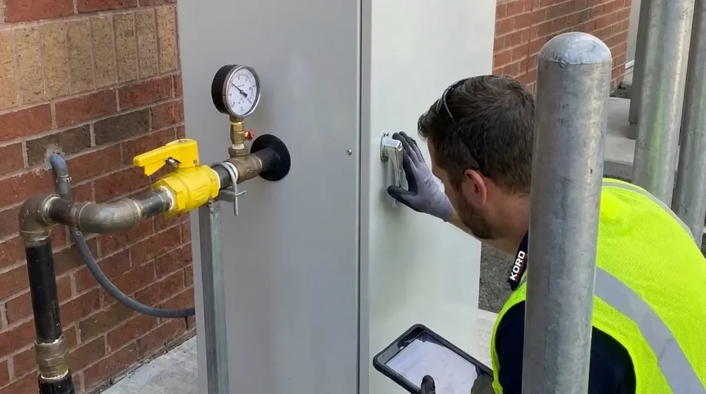 NFPA 52 residential CNG fueling appliance installation
