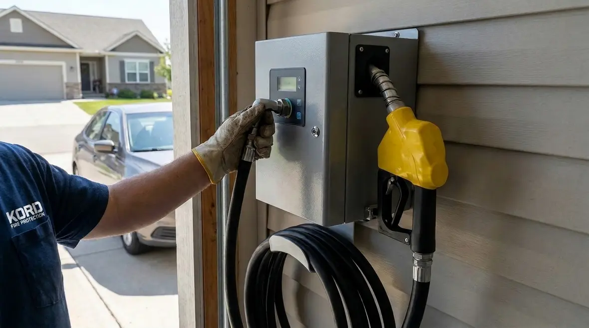 NFPA 52 Section 13.10 residential CNG fueling appliance operation
