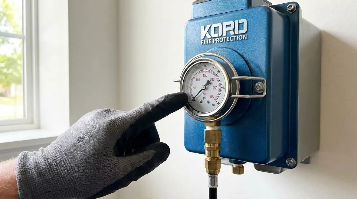 NFPA 52 Section 13.6 residential CNG pressure gauge installation